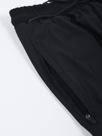 Штаны MANTO JOGGERS TRAINING PANTS LOGO BLACK Черные фото кармана
