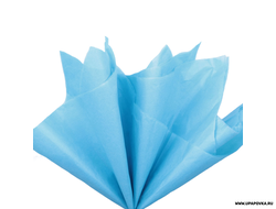 Бумага тишью 76х50 см 10 листов Синий