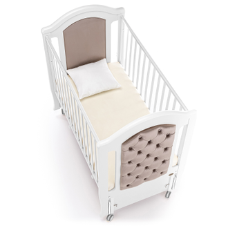 Детская кровать Nuovita Grazia Swing продольный маятник, Bianco / Белый