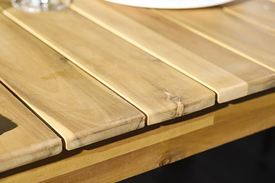 Обеденный комплект Aura 170 см на 6 персон со стульями