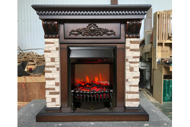 Электрокамин Бронкс Lux