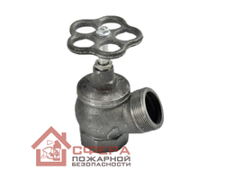 Вентиль чугунный угловой РПТК Ду65