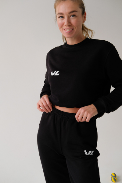 Спортивный костюм Volleylife черный (42-48 размер )