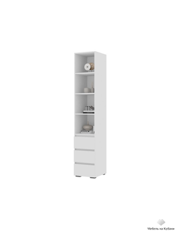 Хелен ПН 02 пенал открытый белый