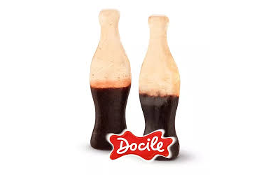 Мармелад из Бразилии - Docile Gelantines Cola Bottle с кислой посыпкой