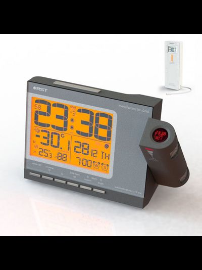 Проекционные часы-будильник RST 32765