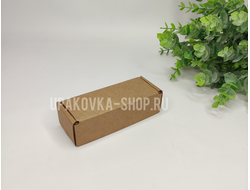 Коробка с откидной крышкой 110*40*30 мм БУРЫЙ