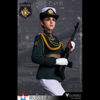 ПРЕДЗАКАЗ - Курсантка военного университета ВС РФ - Коллекционная ФИГУРКА 1/6 Russian female soldiers Aerospace Forces (FS-73054C) - FLAGSET ?ЦЕНА: 18900 РУБ.?