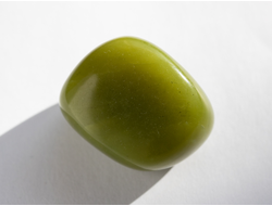 Лизардит, змеевик, галтовка, Китай (25*20*18 мм, 15 г) №18596