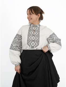 Юбка «Базовая» крапива черная