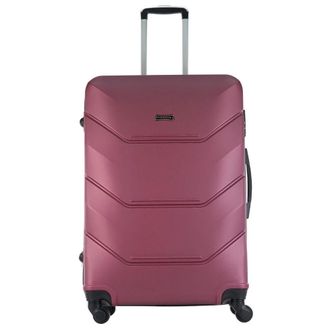 Пластиковый чемодан Freedom бордовый размер L