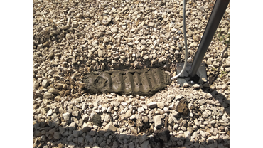 Установка автоматического шлагбаума, стрела 6 метров. 