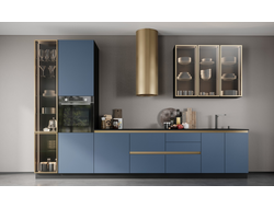 Композиция модульной кухни Авеню Стронг океан