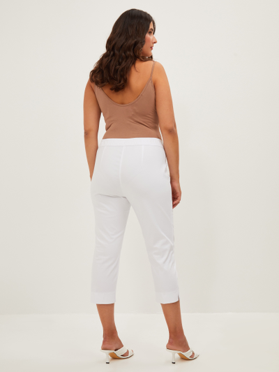 Брюки-капри (белый, черный, синий)