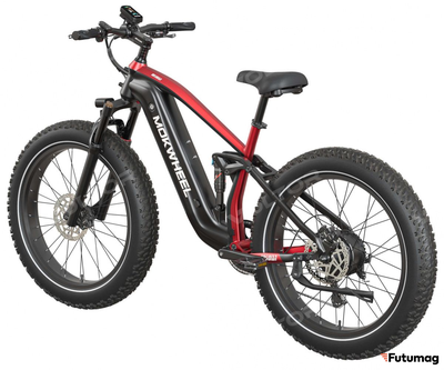 Электровелосипед MOKWHEEL OBSIDIAN 2.0 красный