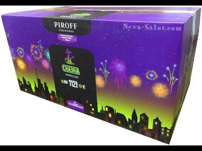 Батарея салютов СКАЗКА БСП0511210 PIROFF | Neva-Salut.com