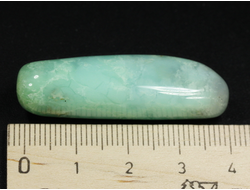 Хризопраз, галтовка, Австралия (41*13*12 мм, 11 г) №28492
