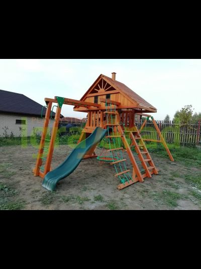 Детская площадка IgraGrad Крепость Фани с рукоходом (Домик)