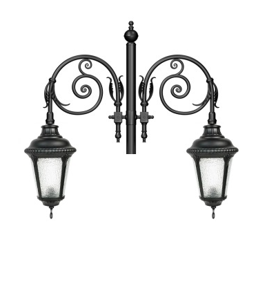 Опора парковая со светильниками  4м