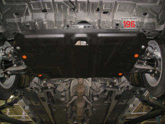 Toyota Highlander (XU40) 2010-2013 V-3,5  Защита картера и КПП (Сталь 2мм) ALF2459ST