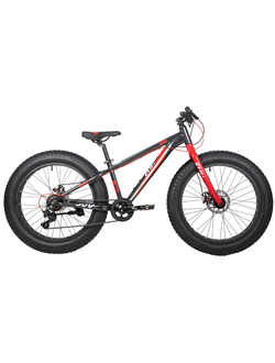Велосипед NOVATRACK FATBIKE 24" SUV 2022 серый