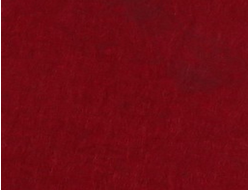 Фетр 1 мм 20х30 см жесткий цвет темно-красный