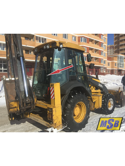 Стекло заднее среднее на John Deere 325J