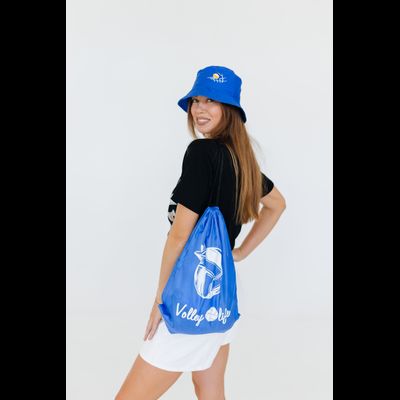 Рюкзак синий &quot;Мяч рисованный&quot;