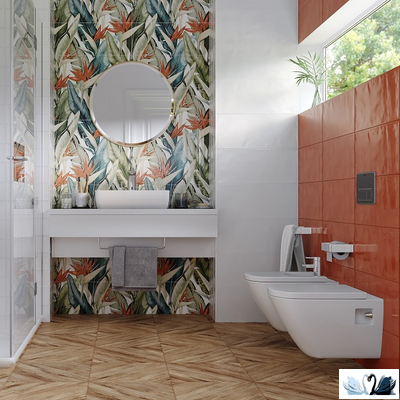 xПлитка настенная Gracia Ceramica Mango ocher wall 25 х 60 см охра