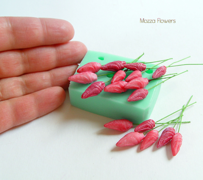 "Бутоны флокса" Силиконовый молд