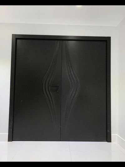 PORTE RICHI (Беларусь). АРБАТ, МОДЕЛЬ ЛЧ12 (Л11), ЭМАЛЬ БЕЛАЯ. ПОЛОТНО ГЛУХОЕ с 3D ФРЕЗЕРОВКОЙ