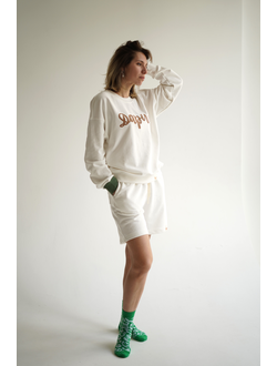 ЖЕНСКИЙ КОСТЮМ "ДАРИ" БЕЛЫЙ