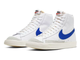 Nike Blazer Mid 77 Vintage White (Белые с синим)