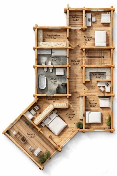«Гармония Пространства»  236,5 м²