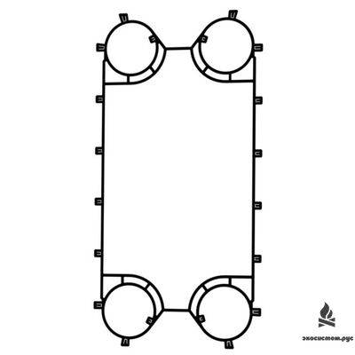 Теплогаз Резиновое уплотнение TG28