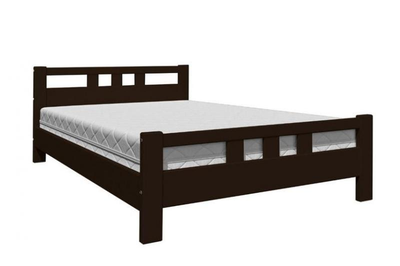 Кровать Вероника 2 Орех темный (Браво)