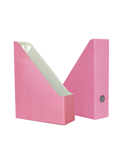 Вертикальный накопитель Attache Selection Flamingo 75мм 2шт/уп pink розовый