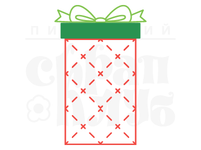 ФП штамп "Подарки к Новому году" набор