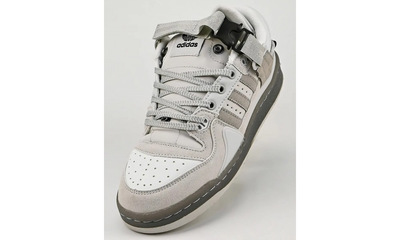 Кроссовки Adidas x Bad Bunny Forum Low Grey зимние