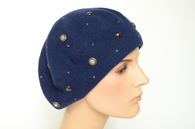 Берет Vizio 3633 BL синий