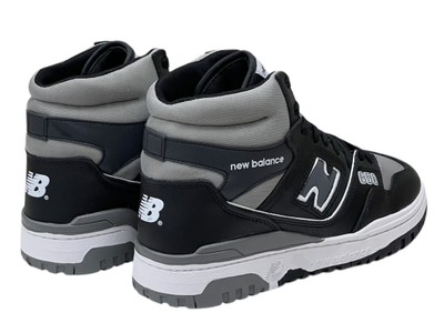 New Balance 650 Black Grey с мехом