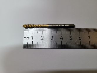Метчик винтовой кобальтовый М4 (шаг 0.7 мм) HSS-E