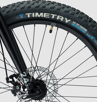 Велосипед TT274/ 7ск 24"х3 оранжевый рама 12"