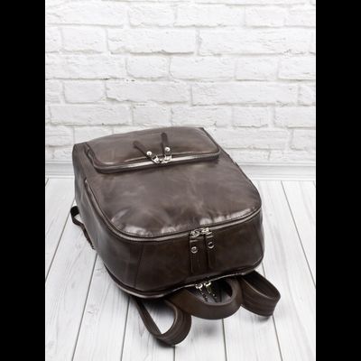 Женский кожаный рюкзак Vicenza Premium brown (арт. 
3105-52)