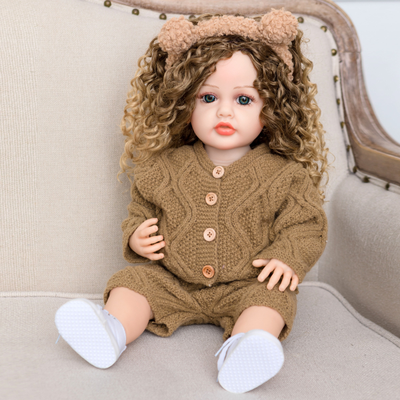 Кукла Реборн девочка Алёна (силиконовая)