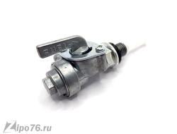 Кран топливный М10 левый с отстойником 168F