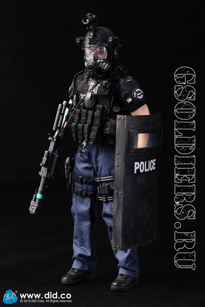 Коллекционная фигурка 1/6 SWAT 2.0 LOS ANGELES POLICE DEPARTMENT SPECIAL WEAPONS AND TACTICS - Denver MA1006 - DID