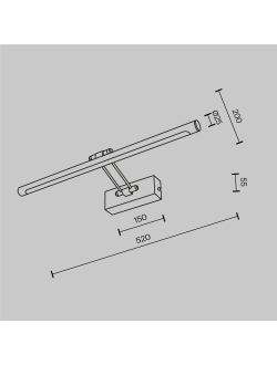 Подсветка Dazzle, MIR267WL-L12CH3K