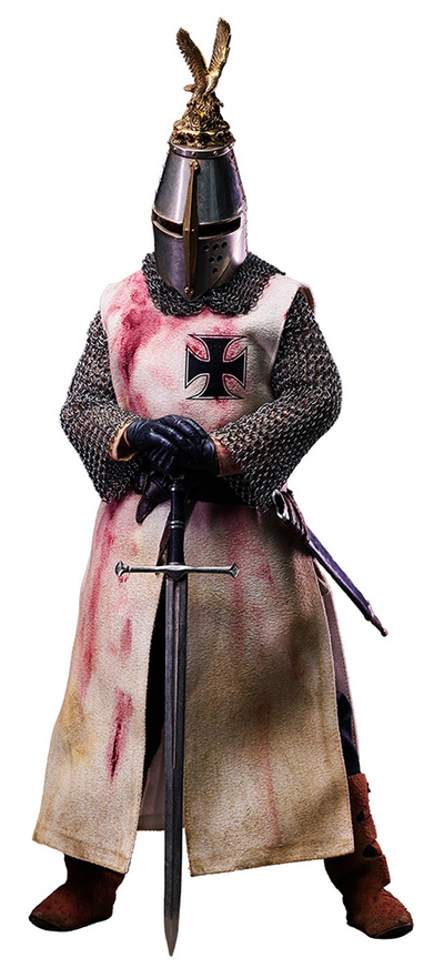 Тевтонский рыцарь (бронзовая версия) - КОЛЛЕКЦИОННАЯ ФИГУРКА 1/6 Series of Empires Teutonic Knights White Bronze Edition Holy Land Guard (SE135) - COOMODEL