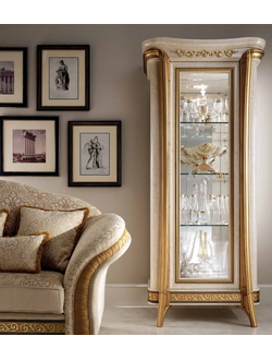 ВИТРИНА 1 ДВЕРНАЯ MELODIA (L96*P59*H212) ARREDOCLASSIC